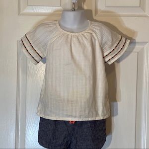 Cat & Jack Top and Shorts Set Size 3T